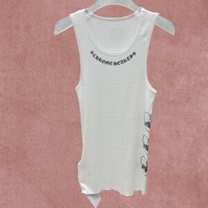 Chrome Hearts Women's White Tank Top